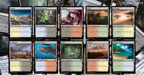 blue green lands mtg